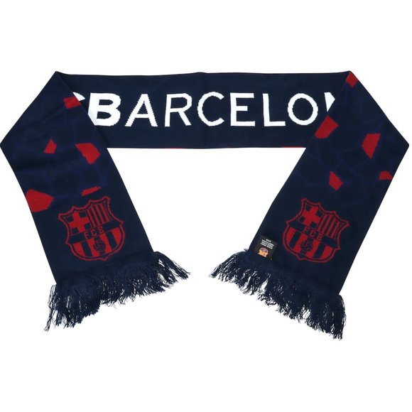 JF Sport Canada Other - NWT!! KNIT Barcelona SOCCER FUTBOL FOOTBALL Scarf OFFICIALLY LICENSED